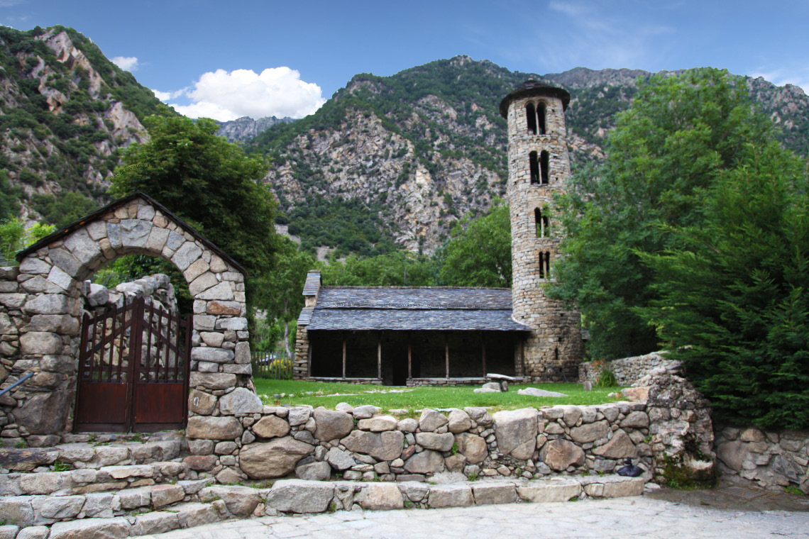 Església de Santa Coloma – the Church of Santa Coloma d'Andorra