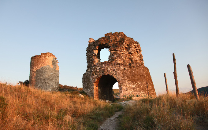 Inkerman Churches in rubble