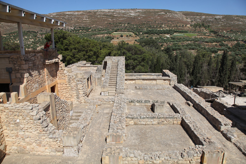 stairs at Knossos