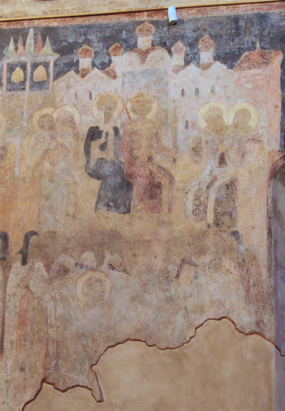 Fresco in the Transfiguration of the Savior Cathedral, Seventh Vsyelenskii Sobor